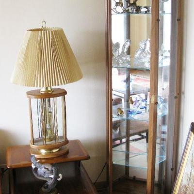 TALL CURIO   BUY IT NOW $ 75.00