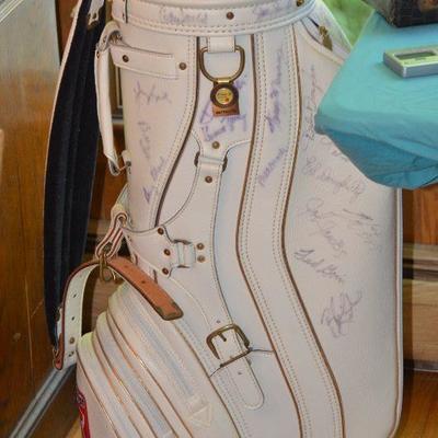 Signed by many Golf pros