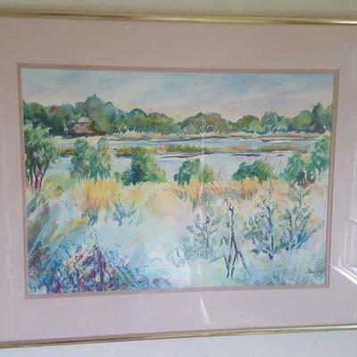 Pastel watercolor