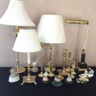 Brass Lamps and More