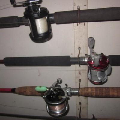 Mostly Salt Water Fishing
Tons of Penn Reels
Casting Reels & Baitcasting Reels
Tons of Fishing Lures & Molds
Fishing Weights
Garcia...