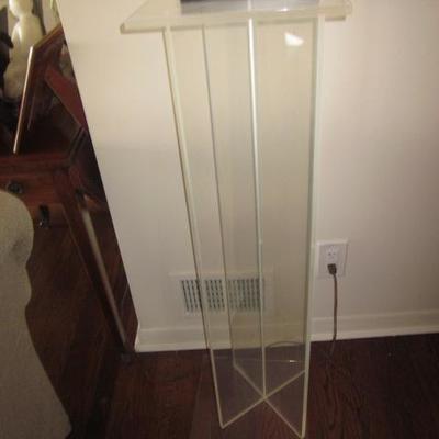 Lucite Pedestals  