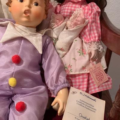 Misc antique & vintage dolls $90