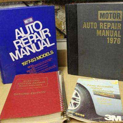 (4) Auto Repair Manuals - Vintage