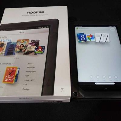 904-NOOK HD+ 32GB Tablet with Original Box
With charging block and cable
