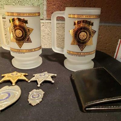 967: Kern County Sheriff's Department Mugs, North Carolina Badges
North Carolina Deputy Badges for Guilford and Davidson County. NC...