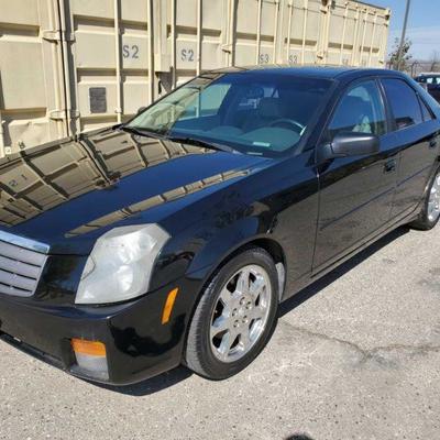 110: 2003 Cadillac CTS
Chrome Rims, Leather interior, power drivers seat, cold AC, tinted windows, cruise control, power mirrors, sunroof...