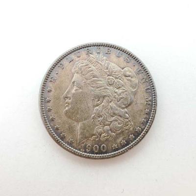 1900 Morgan Silver Dollar, Philadelphia Mint
1900 Morgan Silver Dollar, Philadelphia Mint