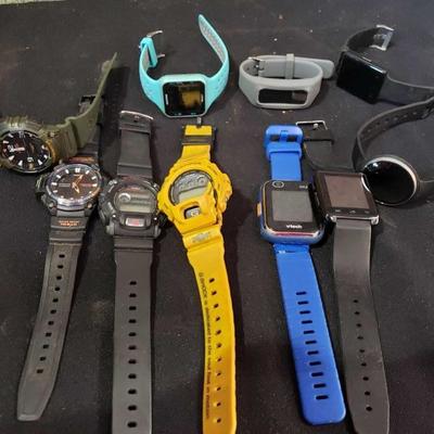 762: 2 G-Shock Watches, 6 Touch Screen Watches, and 2 Casio Watches
Vtech, iHealth, Armitron, and iTouch