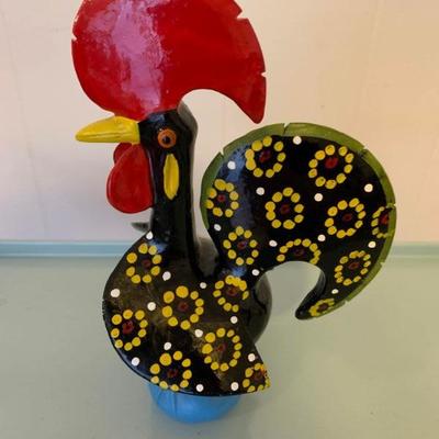 Country Cottage Rooster/Made in Portugal -$8