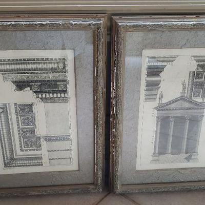 Framed Architectural Prints