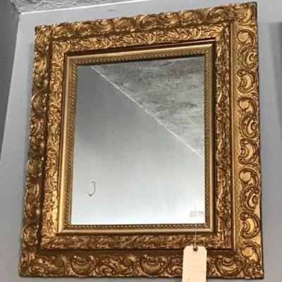 Lg Gold Framed Mirror