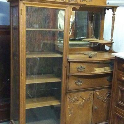 Vtg Display Cabinet (Project Piece)