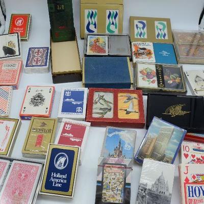 31 Decks Of US Rev Stamp Playing Cards & Numerous Vintage Cards  $30 Starting Bid