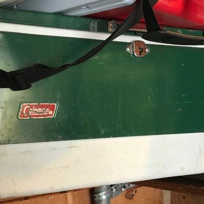 Large Coleman Ice Chests