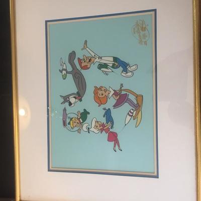 Various Hanna Barbera and Disney Sericels
