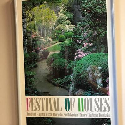 Festival of Homes framed poster $30
18 X 27