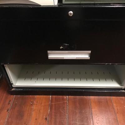 2 shelf file cabinet $20