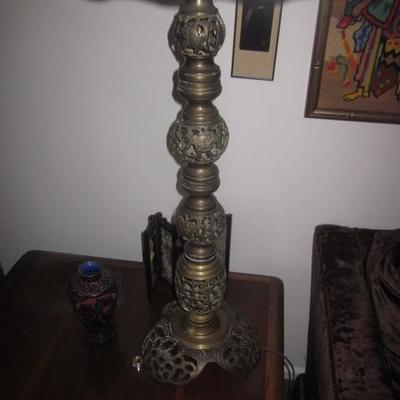Ornate Brass Lighting 