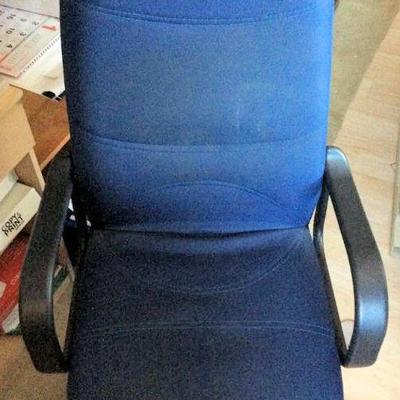 APC120 Another Blue Office Chair on Wheels