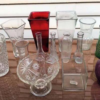 APC001 Beautiful Glass Vases Selection