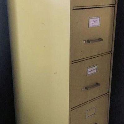 APC075 Five Drawer Metal File Cabinet