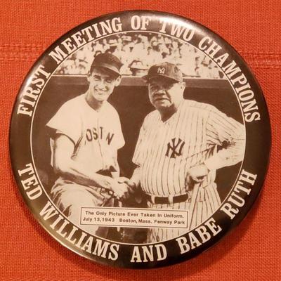 Ted Williams & Babe Ruth