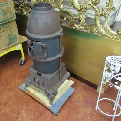 Old railroad stove