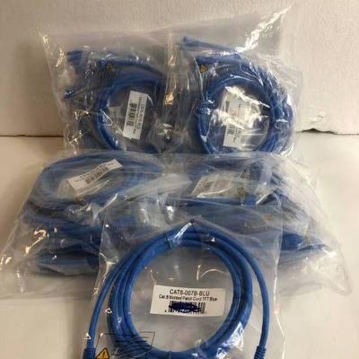 LOT OF CAT 6 7FT ETHERNET CABLE