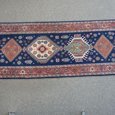 Hand Woven Anatolian Turkish Area Runner, 10 ft. Very good condition. 