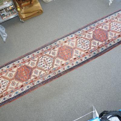 HAND WOVEN KARAJA 15 FT RUNNER