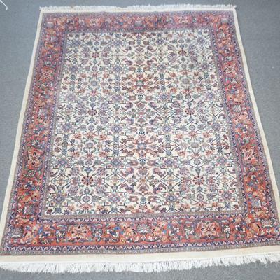 HAND WOVEN INDO PERSIAN WOOL RUG