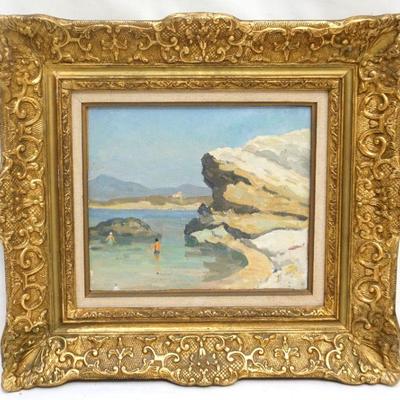 MAURICE DAINVILLE (1856-1943) SANARY-SUR-MER