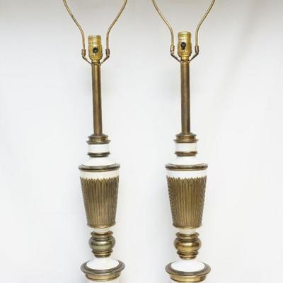 PAIR OF MID CENTURY STIFFEL LAMPS