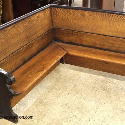  ANTIQUE Oak and Walnut Corner Deacons Bench

Auction Estimate $100-$400 – Located on the Dock 