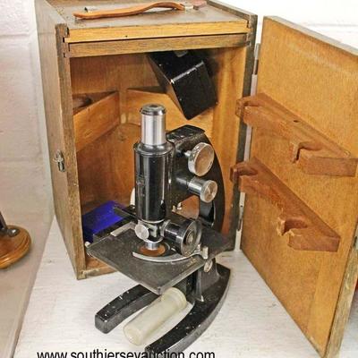  VINTAGE Microscope in Box

Auction Estimate $50-$150 â€“ Located Inside

  