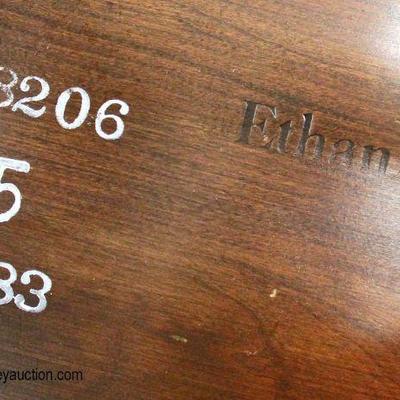  Set of 3 â€œEthan Allen Furnitureâ€ Mahogany Stack Tables

Auction Estimate $100-$300 â€“ Located Inside 