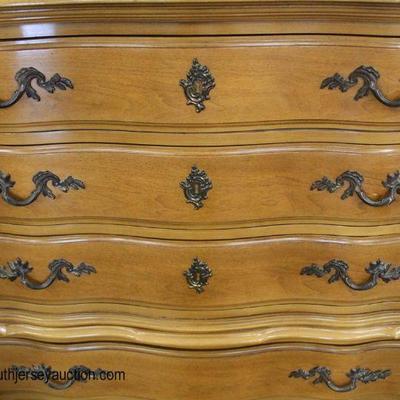  French Provincial Mahogany High Chest and Low Chest with Mirror

Auction Estimate $300-$600 – Located Inside 