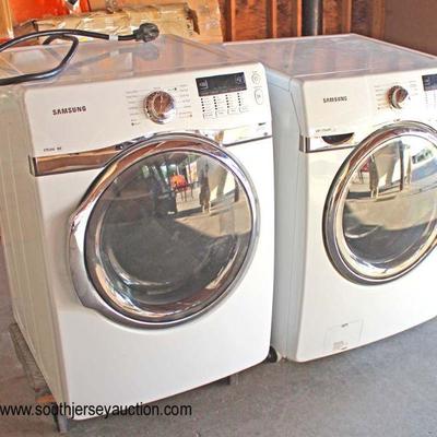  PAIR of Like New “Samsung” Steam NSF and VRT Steam Washer and Dryer

Auction Estimate $400-$800 – Located Inside 