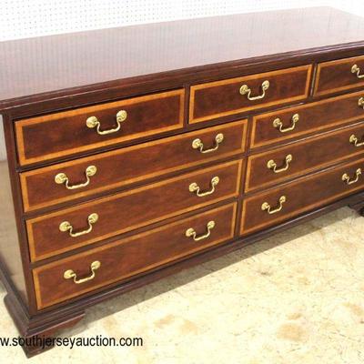  Mahogany “The Mahogany Collection by Thomasville Furniture” Banded and Inlaid 9 Drawer Low Chest

Auction Estimate $200-$400 – Located...