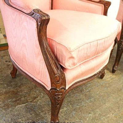  PAIR of Mahogany Frame French Country Style Upholstered Chairs

Auction Estimate $200-$400 – Located Inside 