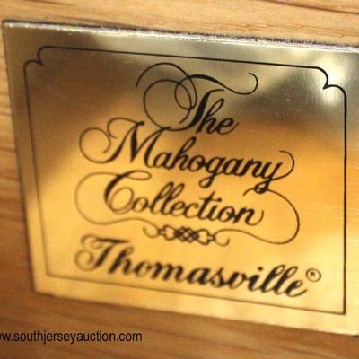  Mahogany “The Mahogany Collection by Thomasville Furniture” Banded and Inlaid 9 Drawer Low Chest

Auction Estimate $200-$400 – Located...