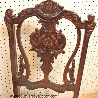  PAIR of ANTIQUE Mahogany Music Chairs

Auction Estimate $100-$200 â€“ Located Inside 
