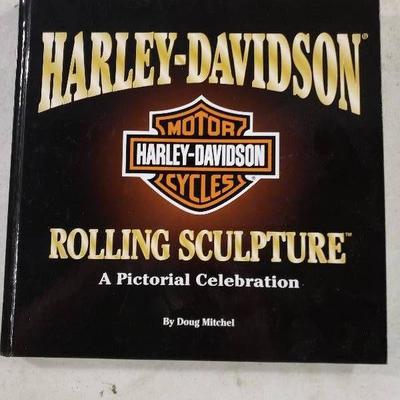 Harley Davidson Rolling Sculpture Hard Back Book