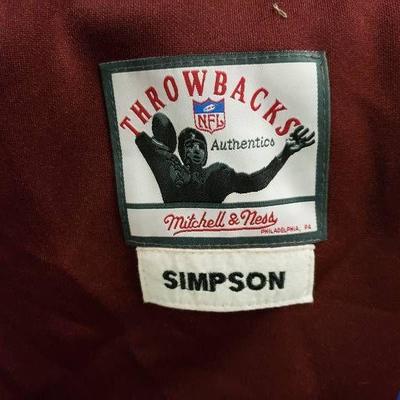 Mitchell & Ness Throwback Authentics OJ Simpson Je.