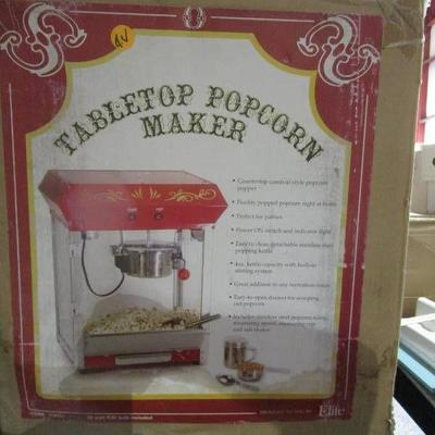 Tabletop Popcorn Maker
