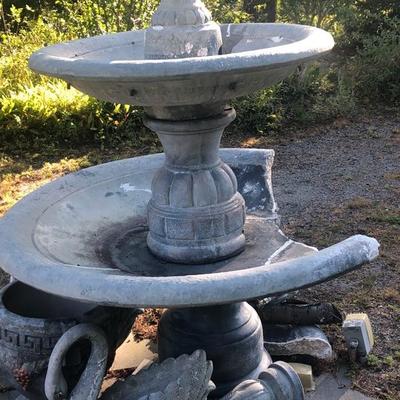 Cement Fountain