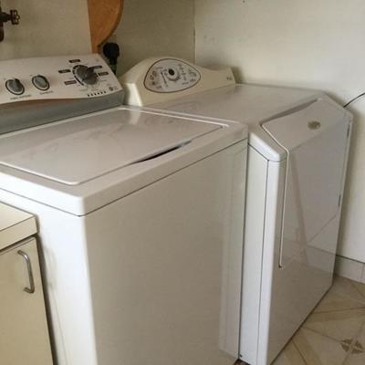 Kenmore High-Efficiency Washer, Maytag NeptuneÂ Dryer
