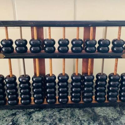 Vintage abacus