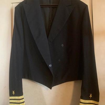 Navy dress jacket